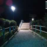 Il ponticello del piccolo lago 